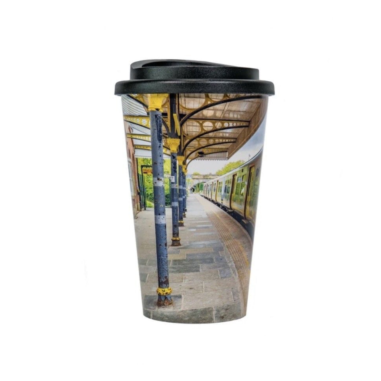 Merseyrail station coffee cup